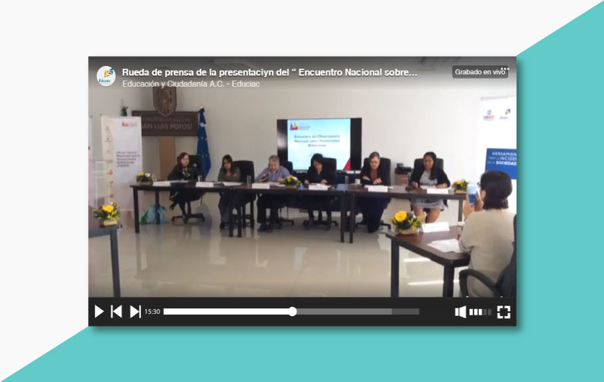 Presentación del «Encuentro Nacional sobre Detenciones Arbitrarias»